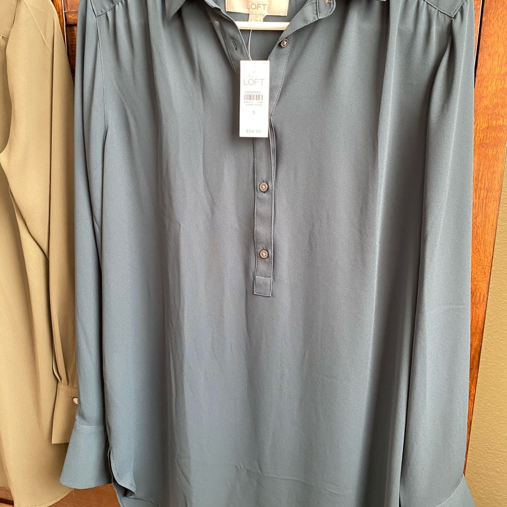 Pair of loft pullover tunic tops